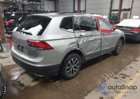 2021 Volkswagen Tiguan 2.0T S из США, поврежденный, VIN 3VV0B7AX3MM078243